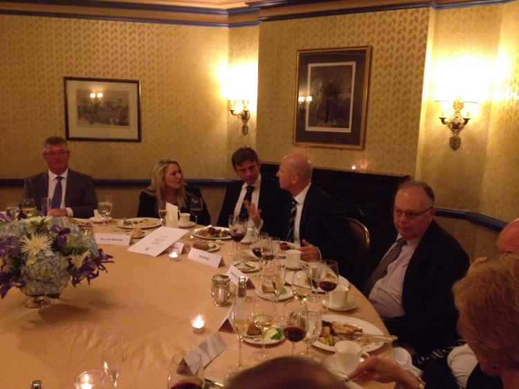The OB Dinner at The Grant Suite, in The Willard Intercontinental Hotel with Guest of Honour Lord Paddy Ashdown (52-59).